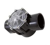 CashMuch 1 Unit CPVC Check Valve 263042 Compatible with Pool Pumps 2 Port Straight Flow Reliable Performance Black 20x13x10cm
