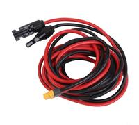 CashMuch 1 Unit for XT60 Solar Extension Cord for Solar Energy System Panel Generator 10AWG Low Resistance Tinned Copper High Heat Photovoltaic Line(3 meters)
