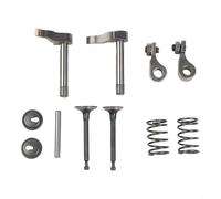 CashMuch 11-Piece Engine Valve Rocker Arm Assembly for GX35 GX140 Models for Metal Components for Lawn Care Hedge Cutting Drilling Jobs
