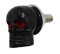 CashMuch 2-Pack Skull Bolts 6mm Direct Mount Easy Install(Black)