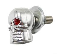 CashMuch 2-Pack Skull Bolts 6mm Direct Mount Easy Install(Silver)