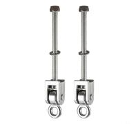 CashMuch 2 Pack Swing Hangers, 304 Stainless Steel Swing Suspension Hooks with 180° Rotating Design Heavy Duty Load Bearing Hook for Sandbag Punching Bag