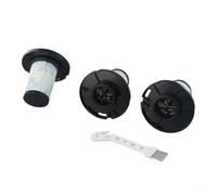 CashMuch 3 Pack ZR009007 Vacuum Filter Set with Cleaning Brush for Tefal X-Force Flex 11.60/14.60 Models TY9879 TY9890 RH982 RH9958WO RH9959WO