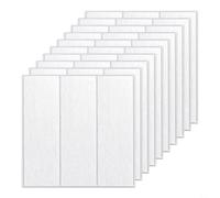 CashMuch 3D Brick Effect Wall Stickers Self-Adhesive Foam Panels Peel&Stick Wallpaper Waterproof Kitchen Bedroom Decor(A)