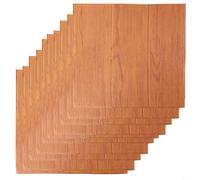CashMuch 3D Brick Effect Wall Stickers Self-Adhesive Foam Panels Peel&Stick Wallpaper Waterproof Kitchen Bedroom Decor(D)