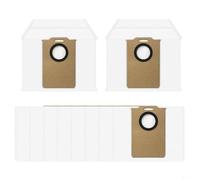 CashMuch 4/10 Pack Compatible Dust Bags for Liectroux M70 Pro for Lubluelu L15 Plu for Ultenic Lite MS1 MAX, Fine Particle Non-Woven Fabric Vacuum Refills(10 PACK)