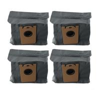 CashMuch 4 Pack Dust Bags for eufy RoboVac L35, Hybrid LR30 and LR20 and Automatic Emptying Station - 4 Layer Filtration with Activated Carbon Filter - Replacement Accessories