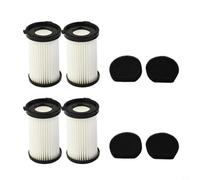 CashMuch 4-Pack Filters and Sponges for Cecotec for Conga Thunderbrush 520 550 560 E 2761 2759 Robot Vacuum Cleaner Accessories Washable Filter Kit