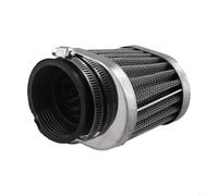 CashMuch 50mm Cone Air Filter for Motorcycle Racing Boost Engine for Power - Double Layer Steel 8x8x5cm