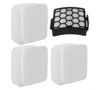 CashMuch 6 Pack Replacement Filter for Shark LA300 NV602UK NV702UK High Performance Household Cleaning Vacuum Cleaner Parts White Plastic