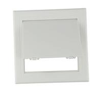 CashMuch ABS Inspection Port Cover Access Panel Ceiling Decorative Door Inspection Port Hatch Cover Plastic Push-Type Inspection Port