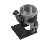 CashMuch Adjustable Tilting Base for Wood Trimmer Router, Compatible with Eltric and Cordless Hand Routers, Aluminum Metal Construction, Black