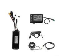 CashMuch Bicycle Lithium Battery Conversion Kit, Three-Mode Controller with LCD Display, 24V/36V/48V