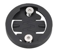 CashMuch Bike Computer Mount Insert Kit for Garmin, Wahoo, Bryton, and Cateye - Black ABS Bracket with M3 Screw