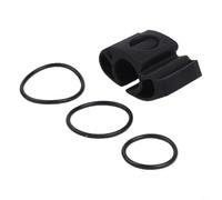 CashMuch Bike Handlebar Silicone Watch Mount Compatible with for Garmin for POLAR for TomTom TicWatch Flexible Fit for 22.2-35mm for Bars Quick Tool- Install