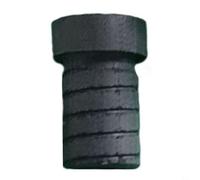 CashMuch Billiard Cue Ferrule Replacement, ABS Plastic High Friction 10.6mm Base Billiard Accessory 13.3mm Top Diameter Pool Cue Tip Ferrule for Smooth Play(Black)