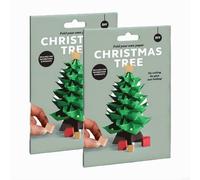 CashMuch Christmas DIY 3D Nativity Origami Set, Handmade Paper Figures for Mantel Tree Display