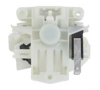 CashMuch DD81-02132A Door Latch Replacement for Samsung Dishwashers - Safety Door Lock Switch Catch Assembly Solve No Start White 7x7x4cm