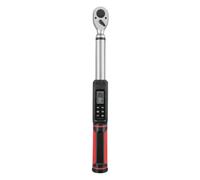 CashMuch Digital Torque Wrench 3/8 Inch with Vibration, LED and Buzzer, 10mm 2.02-135N.m Overload Protection, 9 Preset Modes and Data Recording for Mechanics and DIY