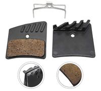 CashMuch E4 4-Piston Brake Pads for IIIPRO PRO E4M4, M755M756 and Hope M4, Multi-Metal Copper, 37x15mm, Black