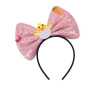 CashMuch Easter Hairband Decoration for Parties and Photoshoots - Fun Bunny Headband with Hare Design, Lightweight ABS and Felt for Comfortable Wear