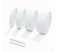 CashMuch Elastic Bands For Sewing, Polyester Rubber Blend Soft Breathable High Stretch for Waistbands Clothing DIY Crafts