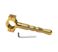 CashMuch Extended Side Stand Pad for Motorcycle CNC Aluminum Alloy Anti-Fall Support Rod Fit Red Silver Black Gold Blue(Gold)
