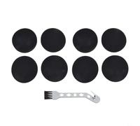 CashMuch Foam Filter Kits 1608225 for Bissell for PowerForce for Helix Turbo and More with 8 Premotor Filters and 1 Cleaning brush