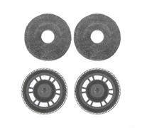 CashMuch for MOVA P10 Pro Ultra Mop Pads and Holders 4-Pack 140mm