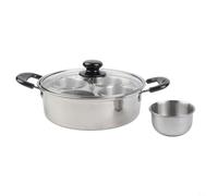 CashMuch for Thickened Stainless Steel Steamer, Versatile Kitchen Gadget for Steaming Eggs and for Mini Cakes, 20cm Silver