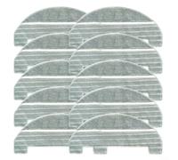 CashMuch For Vactidy T7 T8 Mop Cloth, Washable Rag for Nimble Robot Vacuum(10 PACK)