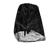 CashMuch Golf Bag Cover Waterproof 62x130 cm, Heavy Duty Dustproof Rainproof Sun Protection for Outdoor Storage, Lightweight Portable Case for Standard Golf Bags, Black(600D)