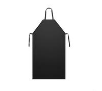 CashMuch Heavy Duty Industrial Pvc Apron Waterproof Protective Workwear 110 X 80 Cm For Cooking Butcher Shop Kitchen Painting Oil Grease Spill for SPLASH Resistant Royal Black