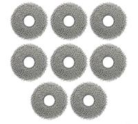 CashMuch Heavy Duty Microfiber Cleaning Cloths For Ecovacs For X5 For Omni And For X5 Pro Robots, Machine Washable Mop Pads With Reinforced Weave For Pet Hair And Dust(8pcs)