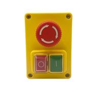 CashMuch KJD17D Electromagnetic Push Button Switch 250V 16A with Stop for Industrial Power Tools and Machinery