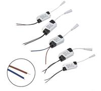 CashMuch LED Driver Supply for 3W 6W 12W 18W 24W DC Connector External Power, LED Ceiling Lamp Transformer for Indoor Lighting Projects(18-24W)