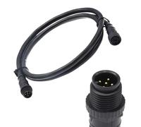 CashMuch Marine Connector Cable M12 5-Pin Female to Male, IP67 Waterproof NMEA 2000 Backbone Drop Cable for Garmin and Simrad Navigation Sensors, 1m/2m/3m Length