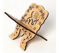 CashMuch Muslim Kuran Quran Koran Holy Book Stand Holder Eid Al-Fitr Craft Hollow Decor