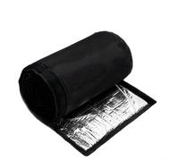 CashMuch Outdoor Pipe Insulation Wrap Cover for RV Pool Heating System Flexible Thermal Protection Black 183x26cm