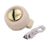 CashMuch Portable Mini Waist Clip Fan With 360 Degree Rotation Personal Cooling Device 3 Speed Settings USB Rechargeable for Indoor Outdoor Activities(white)