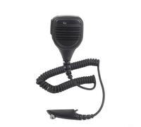 CashMuch Remote Speaker Mic Compatible with for motorola GP328 GP338 HT750 HT1250 - ABS Handheld Radio Mic with Rotating Clip and Coiled Cord