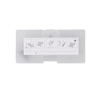 CashMuch Replaceable Dust Box for 5C OV42CN, Transparent Trash Container