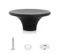 CashMuch Replacement Dutch Oven Knob Handle for Most Cookware Lids Kettles Pans Bakelite Construction Heat Safe Ergonomic Design Black 54x22x18mm