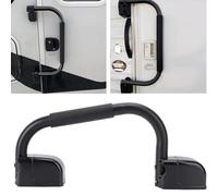 CashMuch RV Folding Hand Rail Entry Door Grab Bar Assist Handle with Soft Touch EVA Grip for Motorhome, Trailer, Camper, Black
