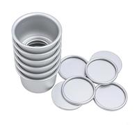 CashMuch Simplify Your Baking Experience Get Our Set of Ten for Mini Cake Pans Each Measuring Two Inches with Easy Release Feature
