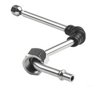 CashMuch Steam Wand for Delonghi Ec680/Ec685, Rancilio Coffee Machine, Upgrade with Additional 1/3 Holes Tip Steam Nozzle