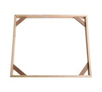 CashMuch Sturdy Wooden DIY Frame for Canvas Paintings and Posters Elegant Home Wall Decor Easy Assembly Protective Design(40 * 50cm)