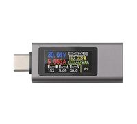 CashMuch USB C Voltage and Current Tester Meter 240W Power Detector with TFT Display for PD QC Fast Charging