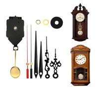 CashMuch Wall Quartz-Pendulum Clock Chime Westminster Melody Mechanism Movement Set Clock Repair With Needles Home Decoration 12mm Shaft