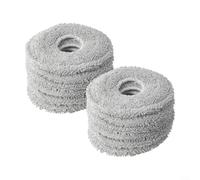 CashMuch Washable Mop Cloth 10090 Ai For Spin Evolution Power, Soft Microfiber Replacement Parts Home Flooring, 20 Pack(10 PACK)